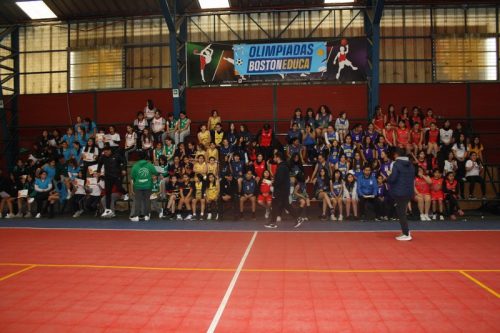 Básquetbol MIni Damas en Olimpiadas  BostonEduca
