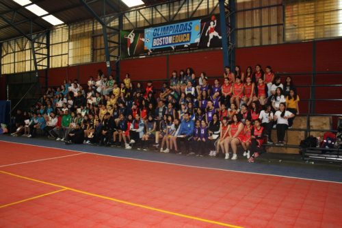 Básquetbol MIni Damas en Olimpiadas  BostonEduca