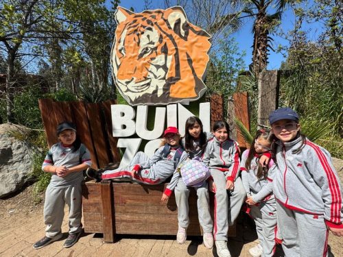SEGUNDOS  BÁSICOS  VISITAN EL  BUIN ZOO