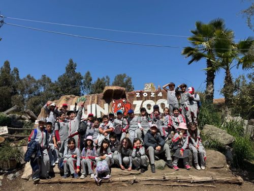 SEGUNDOS  BÁSICOS  VISITAN EL  BUIN ZOO