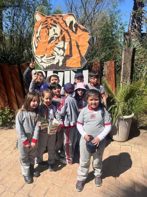 SEGUNDOS  BÁSICOS  VISITAN EL  BUIN ZOO