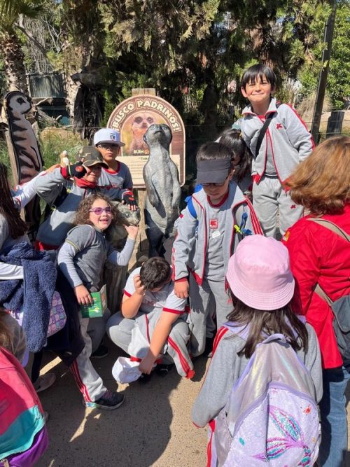 SEGUNDOS  BÁSICOS  VISITAN EL  BUIN ZOO