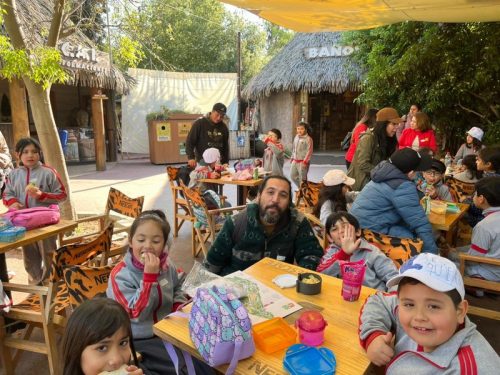 SEGUNDOS  BÁSICOS  VISITAN EL  BUIN ZOO