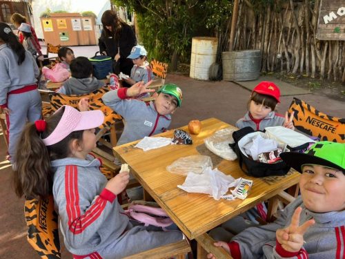 SEGUNDOS  BÁSICOS  VISITAN EL  BUIN ZOO