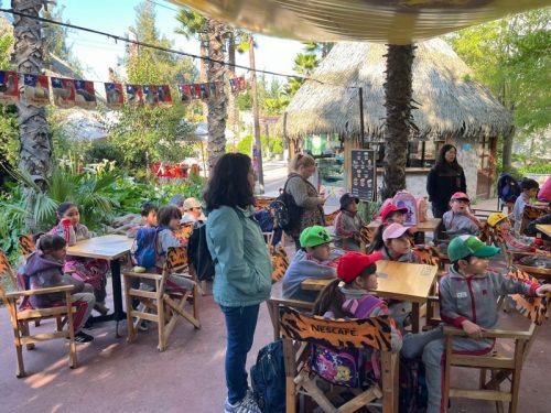 SEGUNDOS  BÁSICOS  VISITAN EL  BUIN ZOO