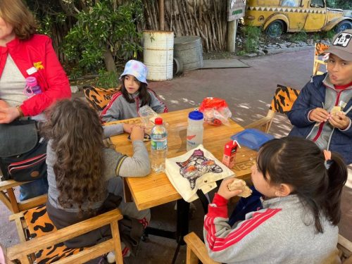 SEGUNDOS  BÁSICOS  VISITAN EL  BUIN ZOO