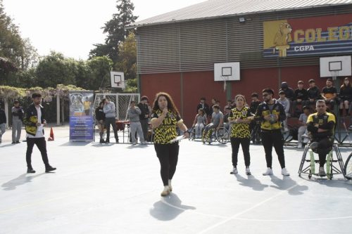 ACTIVIDAD DE  DEPORTE  ADAPTADO (HANDBOL EN  SILLA  DE RUEDAS)