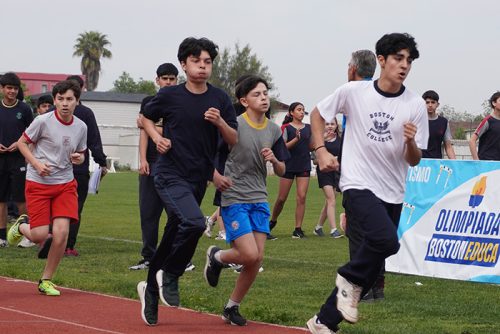 Olimpiadas BostonEduca 2024 – Atletismo 7° Básico a IV Medio
