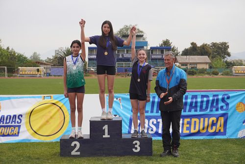 Ceremonia premiación Atletismo 7° a IV Básico – Olimpiadas BostonEduca 2024