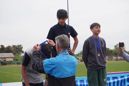 Ceremonia premiación Atletismo 7° a IV Básico – Olimpiadas BostonEduca 2024