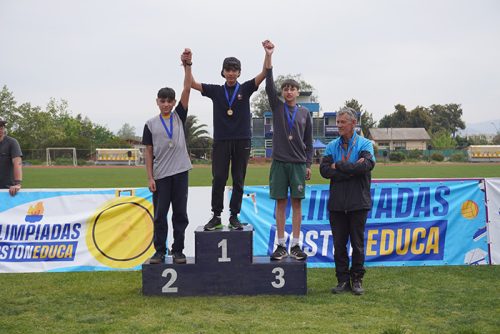Ceremonia premiación Atletismo 7° a IV Básico – Olimpiadas BostonEduca 2024