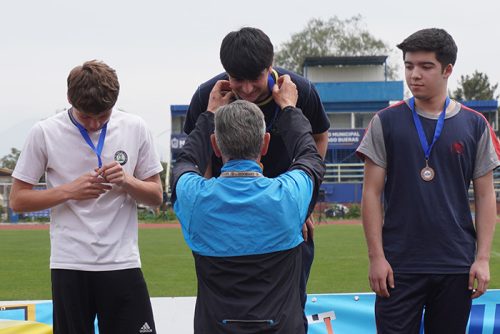 Ceremonia premiación Atletismo 7° a IV Básico – Olimpiadas BostonEduca 2024
