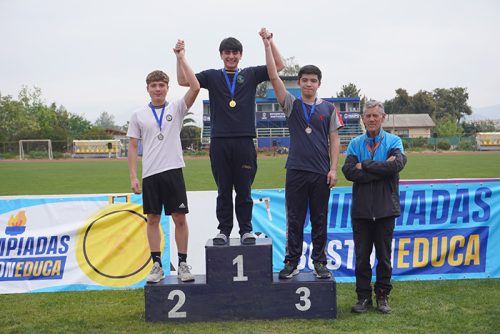 Ceremonia premiación Atletismo 7° a IV Básico – Olimpiadas BostonEduca 2024