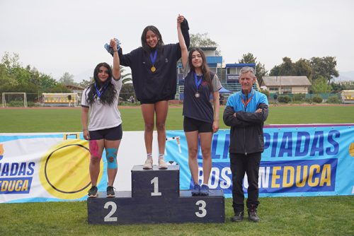 Ceremonia premiación Atletismo 7° a IV Básico – Olimpiadas BostonEduca 2024