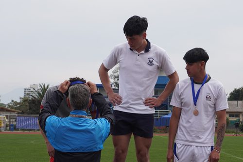 Ceremonia premiación Atletismo 7° a IV Básico – Olimpiadas BostonEduca 2024
