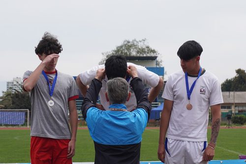 Ceremonia premiación Atletismo 7° a IV Básico – Olimpiadas BostonEduca 2024