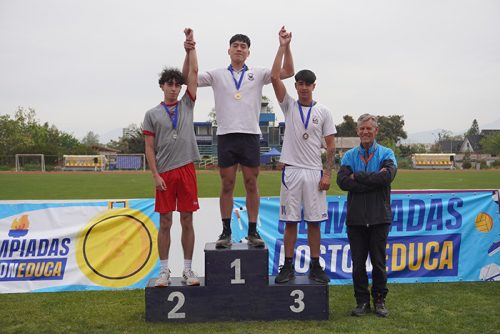 Ceremonia premiación Atletismo 7° a IV Básico – Olimpiadas BostonEduca 2024