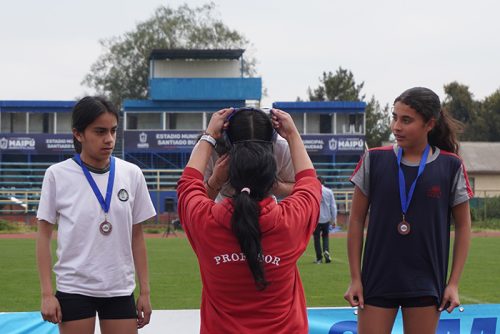 Ceremonia premiación Atletismo 7° a IV Básico – Olimpiadas BostonEduca 2024