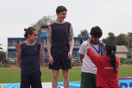 Ceremonia premiación Atletismo 7° a IV Básico – Olimpiadas BostonEduca 2024