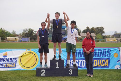 Ceremonia premiación Atletismo 7° a IV Básico – Olimpiadas BostonEduca 2024