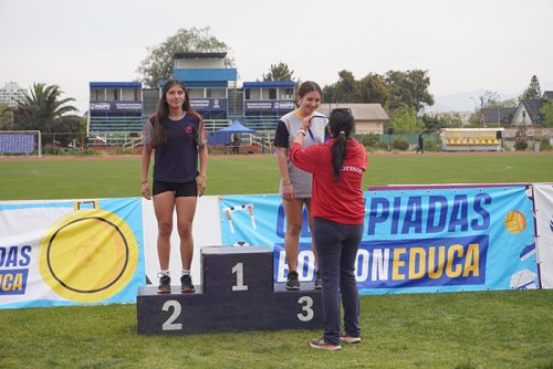 Ceremonia premiación Atletismo 7° a IV Básico – Olimpiadas BostonEduca 2024