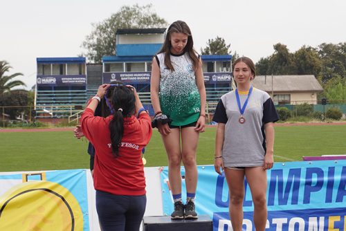 Ceremonia premiación Atletismo 7° a IV Básico – Olimpiadas BostonEduca 2024