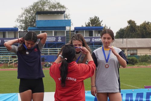 Ceremonia premiación Atletismo 7° a IV Básico – Olimpiadas BostonEduca 2024