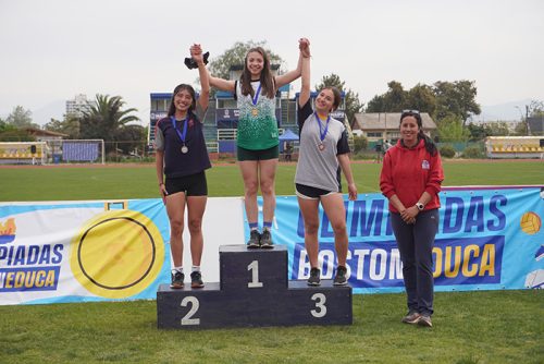 Ceremonia premiación Atletismo 7° a IV Básico – Olimpiadas BostonEduca 2024