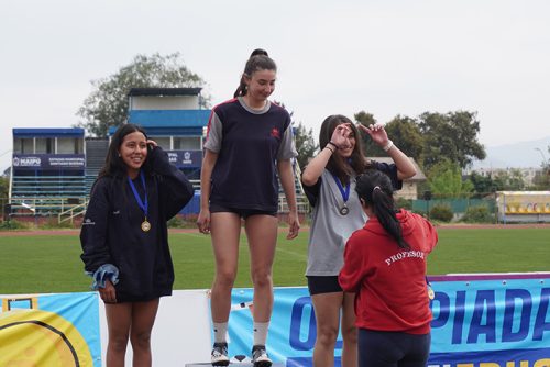 Ceremonia premiación Atletismo 7° a IV Básico – Olimpiadas BostonEduca 2024