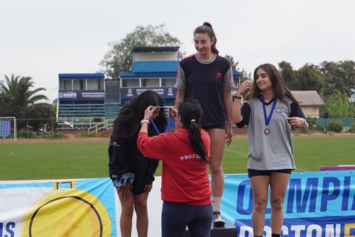 Ceremonia premiación Atletismo 7° a IV Básico – Olimpiadas BostonEduca 2024