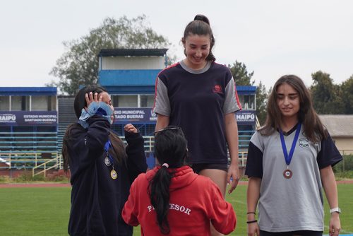 Ceremonia premiación Atletismo 7° a IV Básico – Olimpiadas BostonEduca 2024