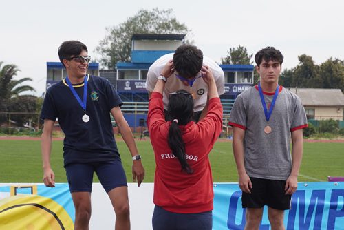 Ceremonia premiación Atletismo 7° a IV Básico – Olimpiadas BostonEduca 2024