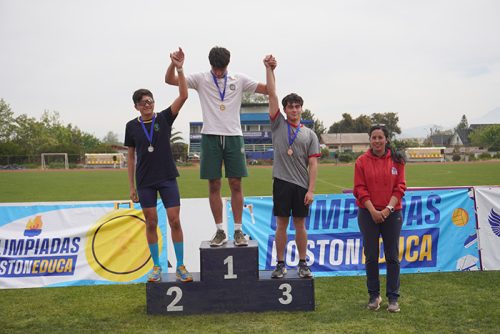 Ceremonia premiación Atletismo 7° a IV Básico – Olimpiadas BostonEduca 2024