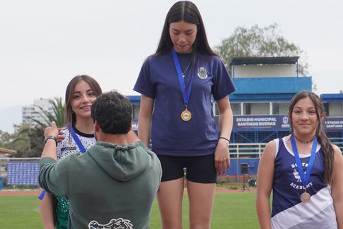Ceremonia premiación Atletismo 7° a IV Básico – Olimpiadas BostonEduca 2024