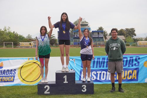Ceremonia premiación Atletismo 7° a IV Básico – Olimpiadas BostonEduca 2024