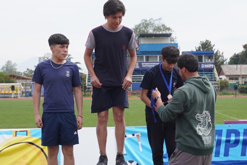 Ceremonia premiación Atletismo 7° a IV Básico – Olimpiadas BostonEduca 2024