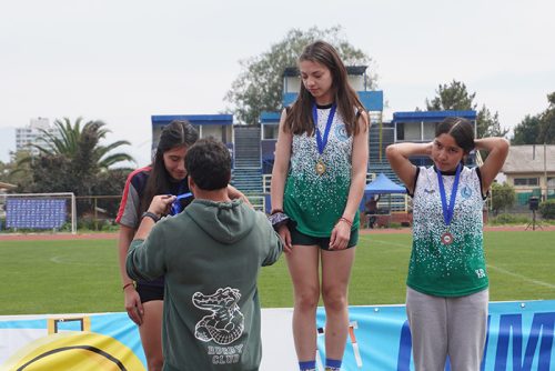 Ceremonia premiación Atletismo 7° a IV Básico – Olimpiadas BostonEduca 2024