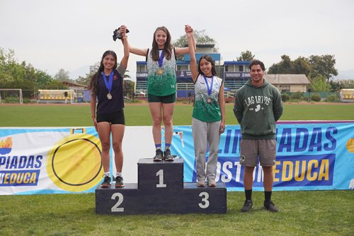 Ceremonia premiación Atletismo 7° a IV Básico – Olimpiadas BostonEduca 2024