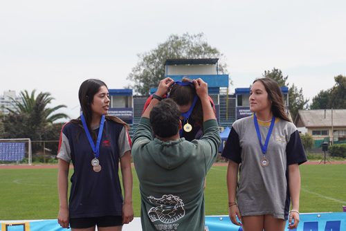 Ceremonia premiación Atletismo 7° a IV Básico – Olimpiadas BostonEduca 2024