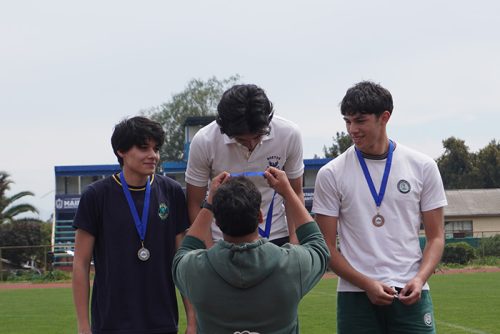 Ceremonia premiación Atletismo 7° a IV Básico – Olimpiadas BostonEduca 2024