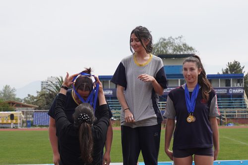 Ceremonia premiación Atletismo 7° a IV Básico – Olimpiadas BostonEduca 2024