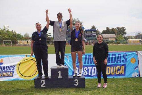 Ceremonia premiación Atletismo 7° a IV Básico – Olimpiadas BostonEduca 2024