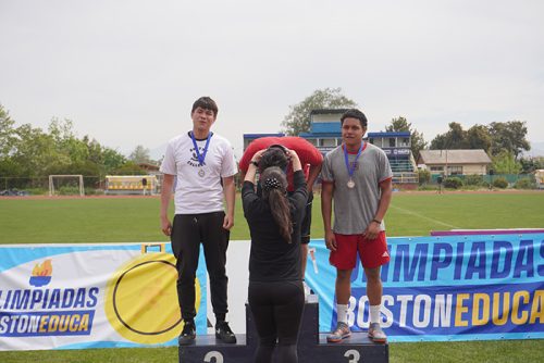 Ceremonia premiación Atletismo 7° a IV Básico – Olimpiadas BostonEduca 2024