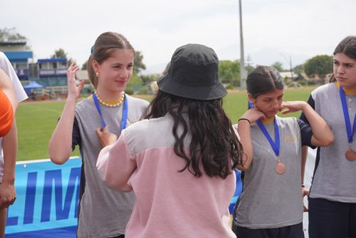 Ceremonia premiación Atletismo 7° a IV Básico – Olimpiadas BostonEduca 2024