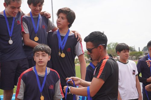Ceremonia premiación Atletismo 7° a IV Básico – Olimpiadas BostonEduca 2024