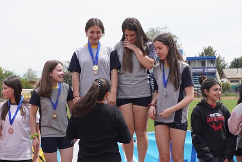 Ceremonia premiación Atletismo 7° a IV Básico – Olimpiadas BostonEduca 2024