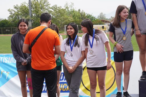 Ceremonia premiación Atletismo 7° a IV Básico – Olimpiadas BostonEduca 2024