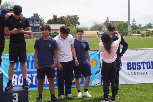 Ceremonia premiación Atletismo 7° a IV Básico – Olimpiadas BostonEduca 2024