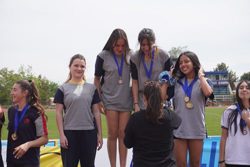 Ceremonia premiación Atletismo 7° a IV Básico – Olimpiadas BostonEduca 2024