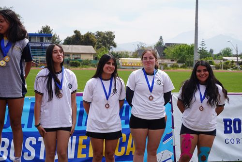 Ceremonia premiación Atletismo 7° a IV Básico – Olimpiadas BostonEduca 2024